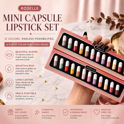 Mini Capsule Lipstick Set