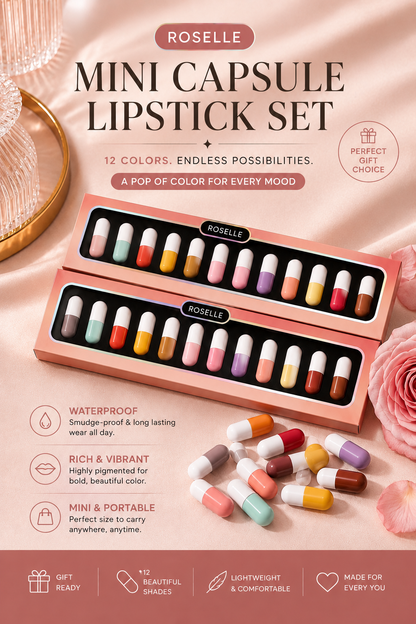 Mini Capsule Lipstick Set